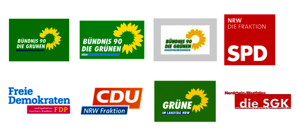 Logos Einsatzstellen Parlamentstrukturen